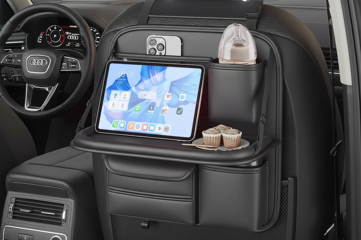 Backseat Hub Pro™ – Turn Your Car Into a Smart Travel Space