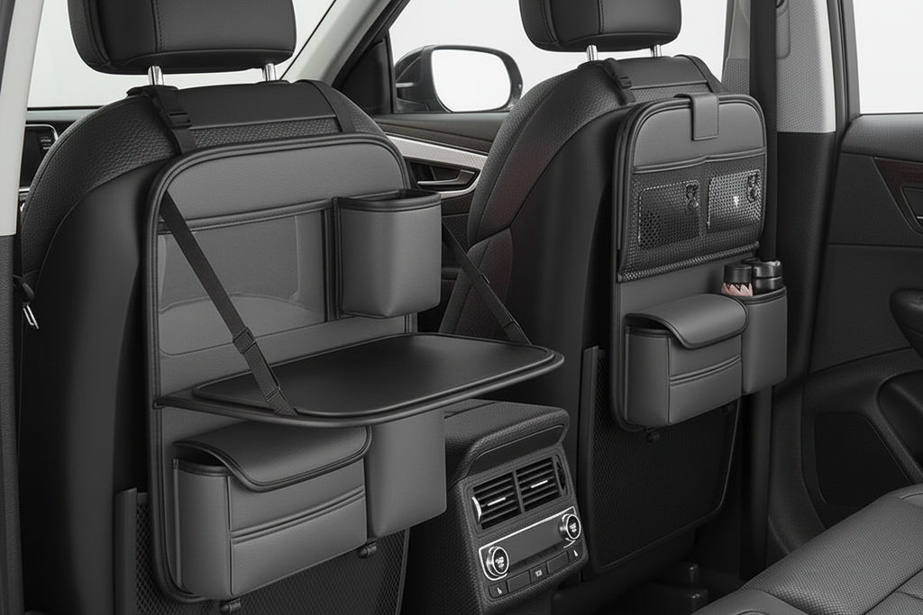 Backseat Hub Pro™ – Turn Your Car Into a Smart Travel Space