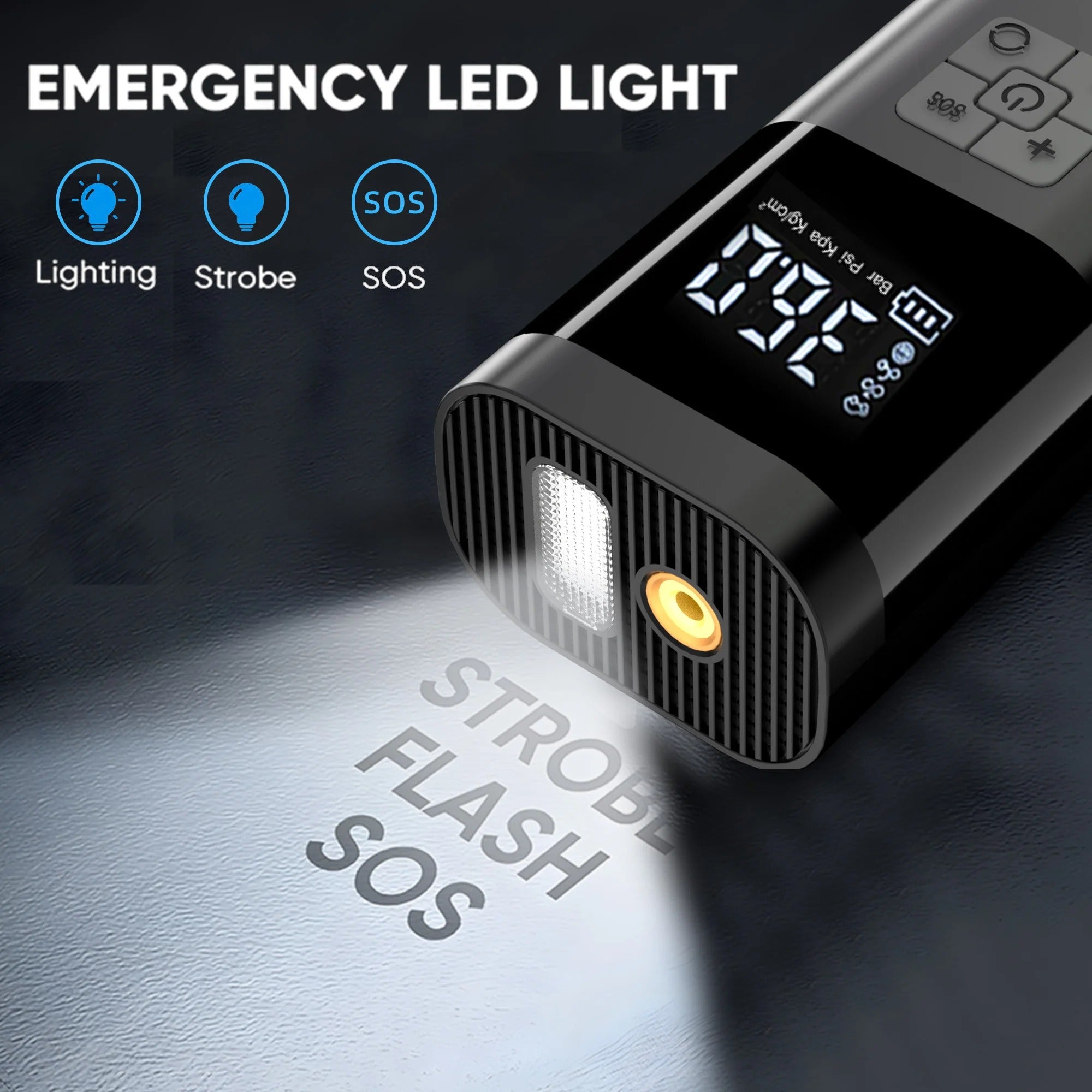 AirPump Pro™ – Inflate Your Tire in 60 Seconds Anywhere